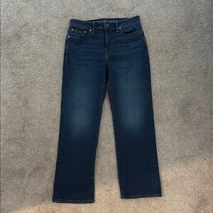 American Eagle Outfitters Men's Dark Blue Jeans